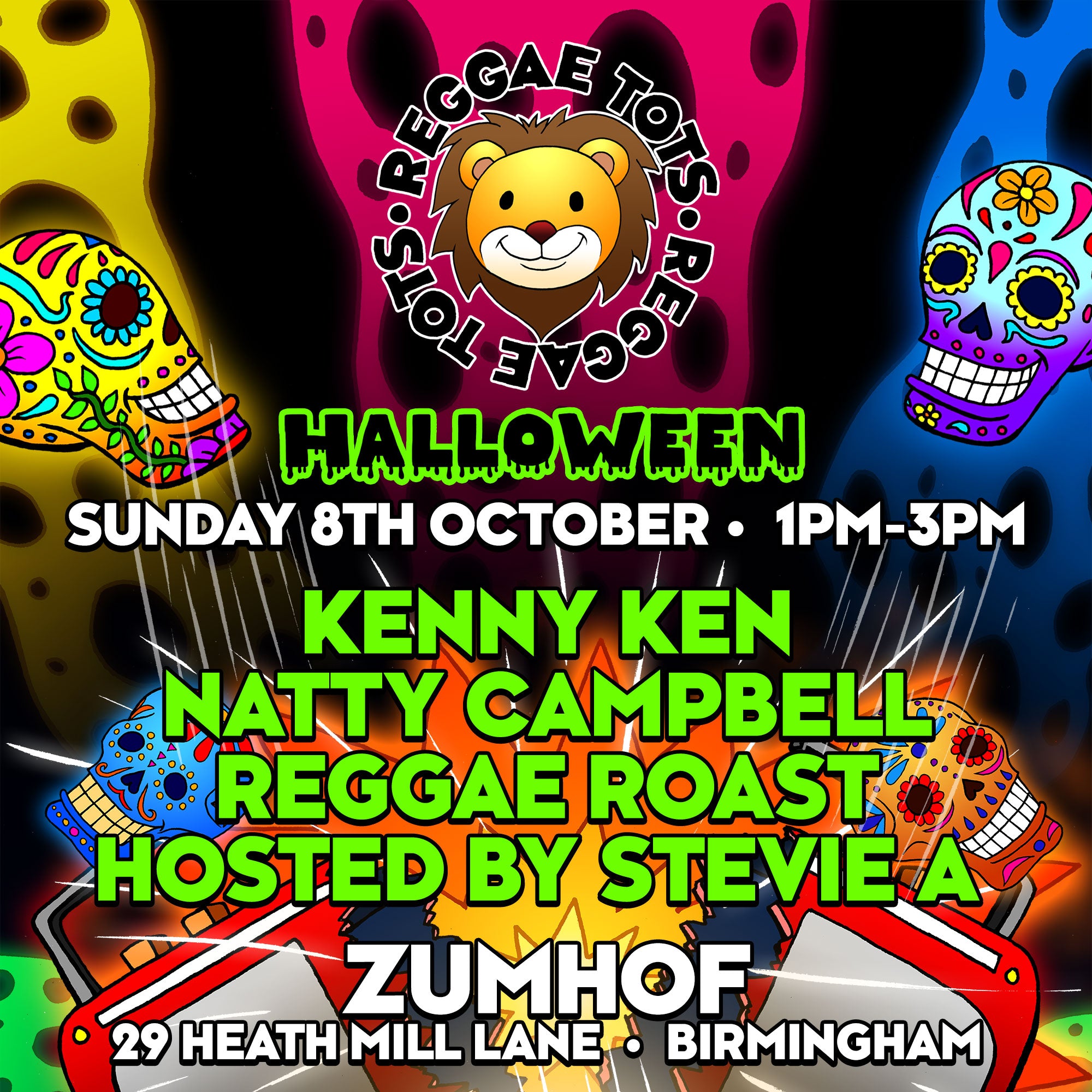 EVENTS Reggae Tots Returns To Birmingham & London Reggae Roast