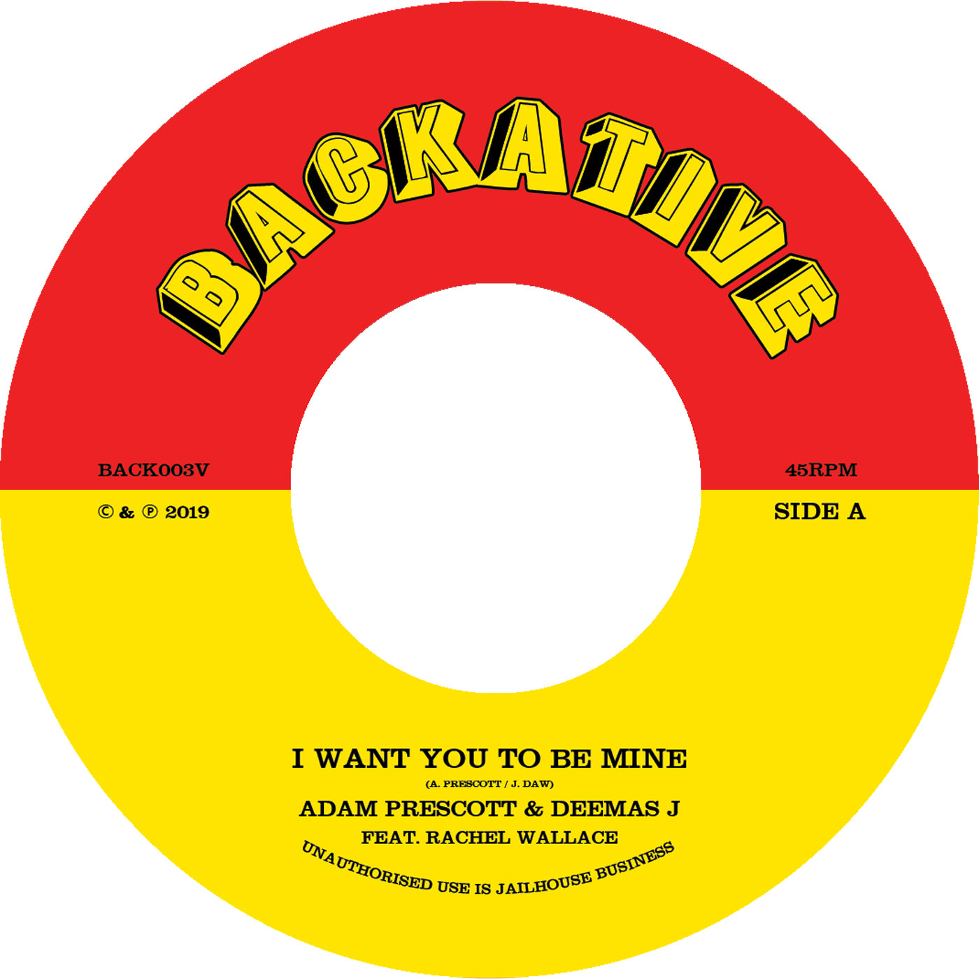 I Want You To Be Mine  (7" Vinyl)