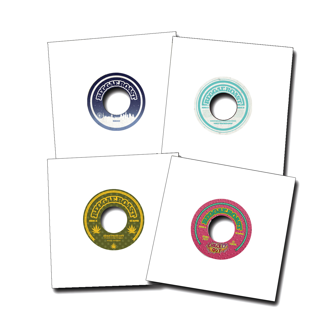 NEW: Vinyl Bundle B (4 x 7"s @ 50% OFF!)