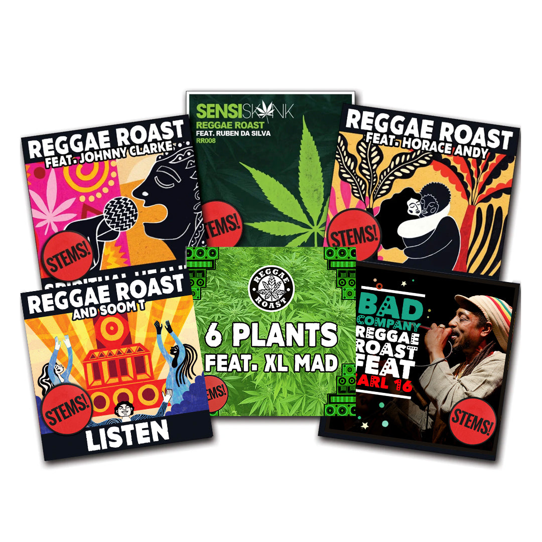 Complete Stems Pack Bundle (6 Sets Of Stems): Sensi Skank, Lets Live In Love, Spiritual Healing, Listen, Bad Company & Six Plants