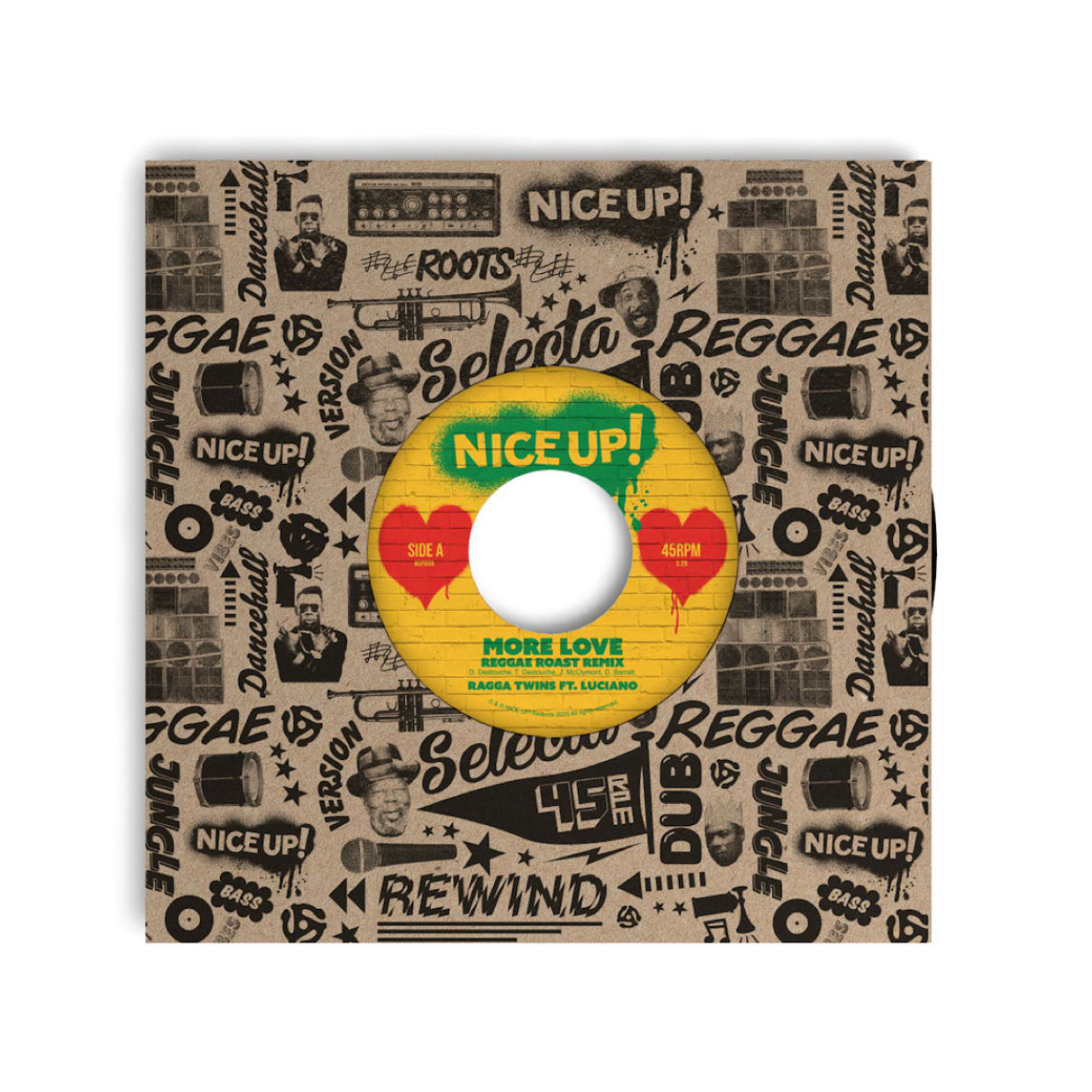 NEW: More Love (Reggae Roast Remix) Ragga Twins & Luciano