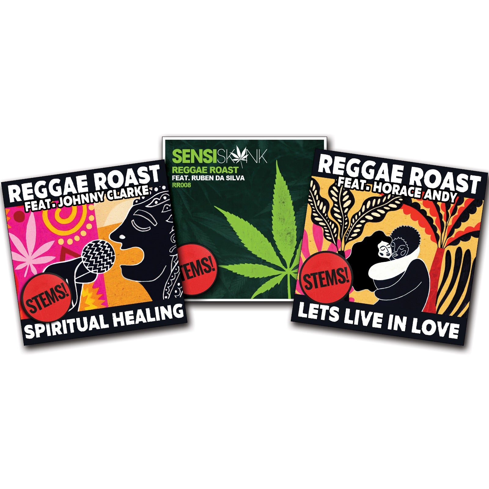 Stems Pack 1 (3 Sets Of Stems): Spiritual Healing, Lets Live In Live & Sensi Skank