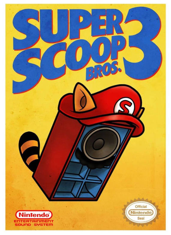 Super Scoop Bros 3 Print