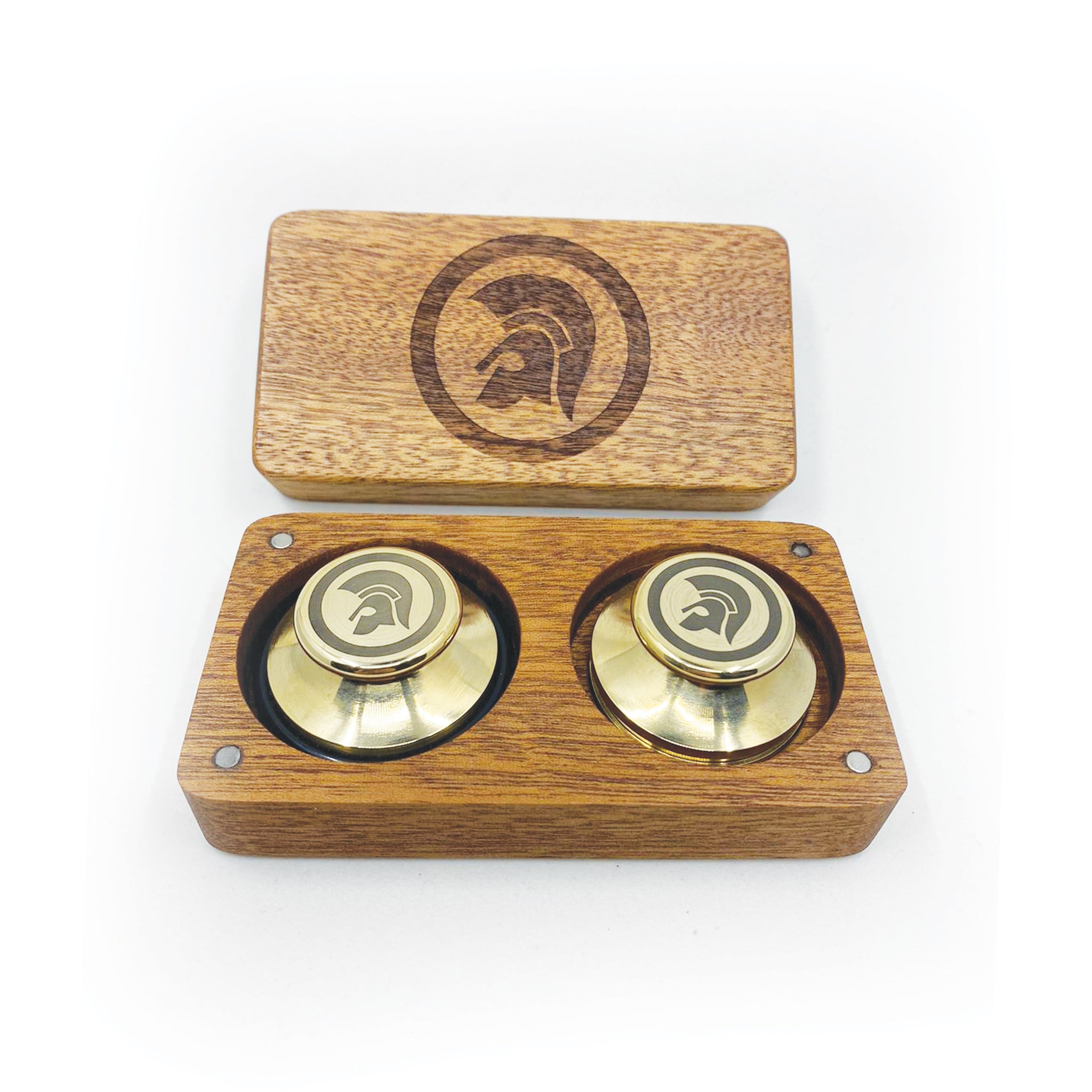 Brass Trojan 45 Record Adapters Boxset , Front & Above