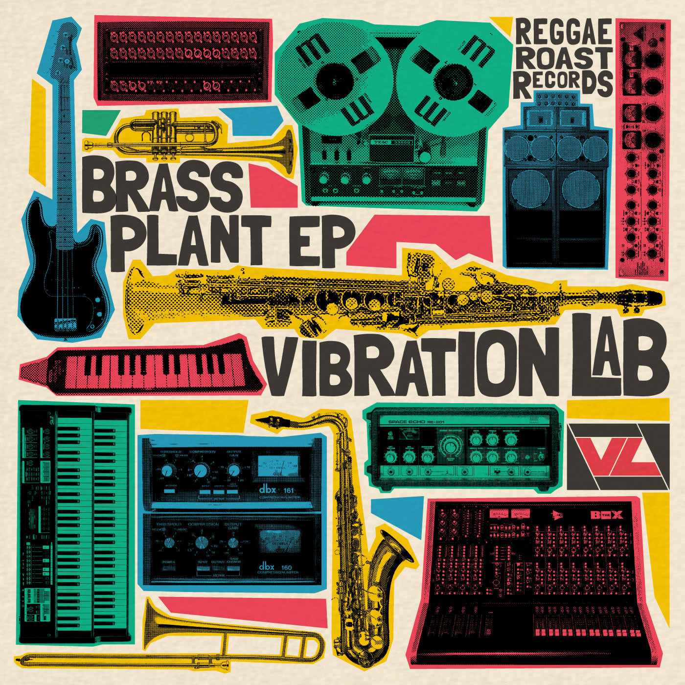BRASS PLANT EP - VIBRATION LAB - DIGITAL DOWNLOAD