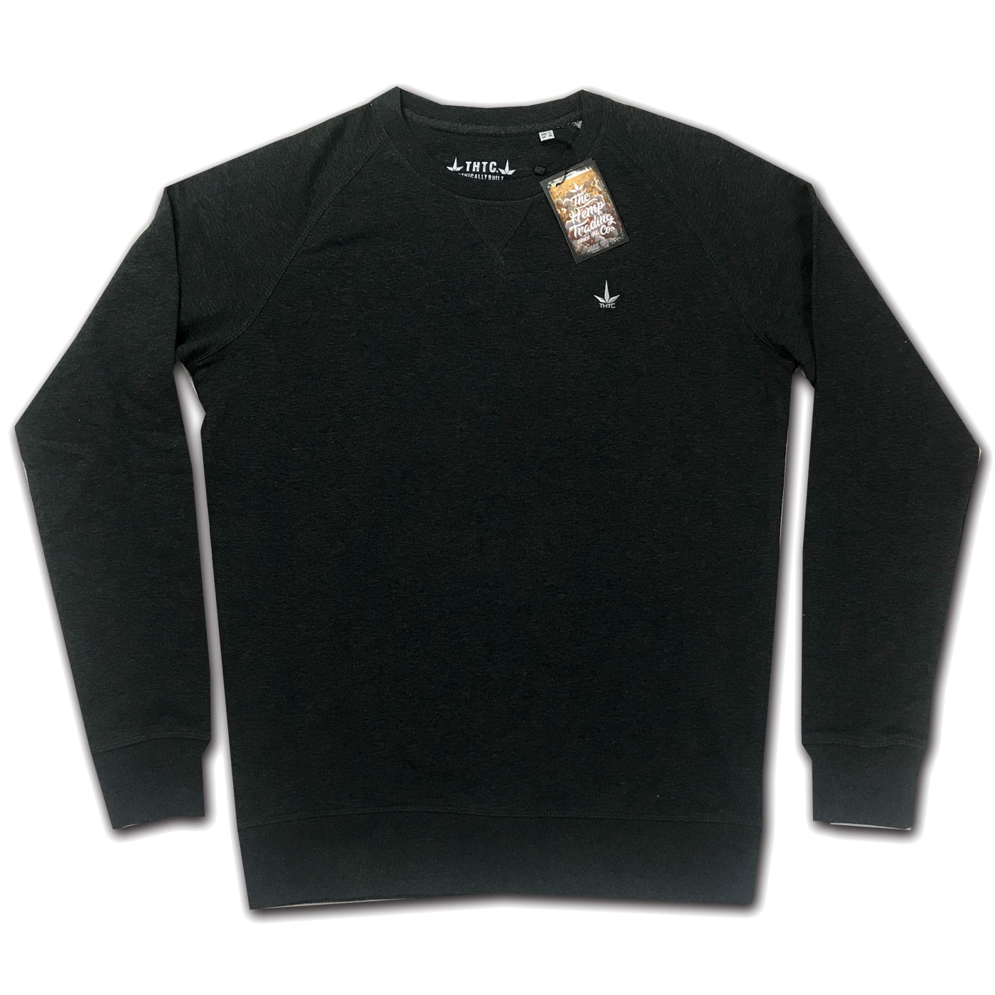 THTC Dark Grey Organic Cotton Sweater
