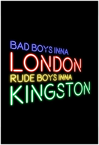 Badboys Inna London Print
