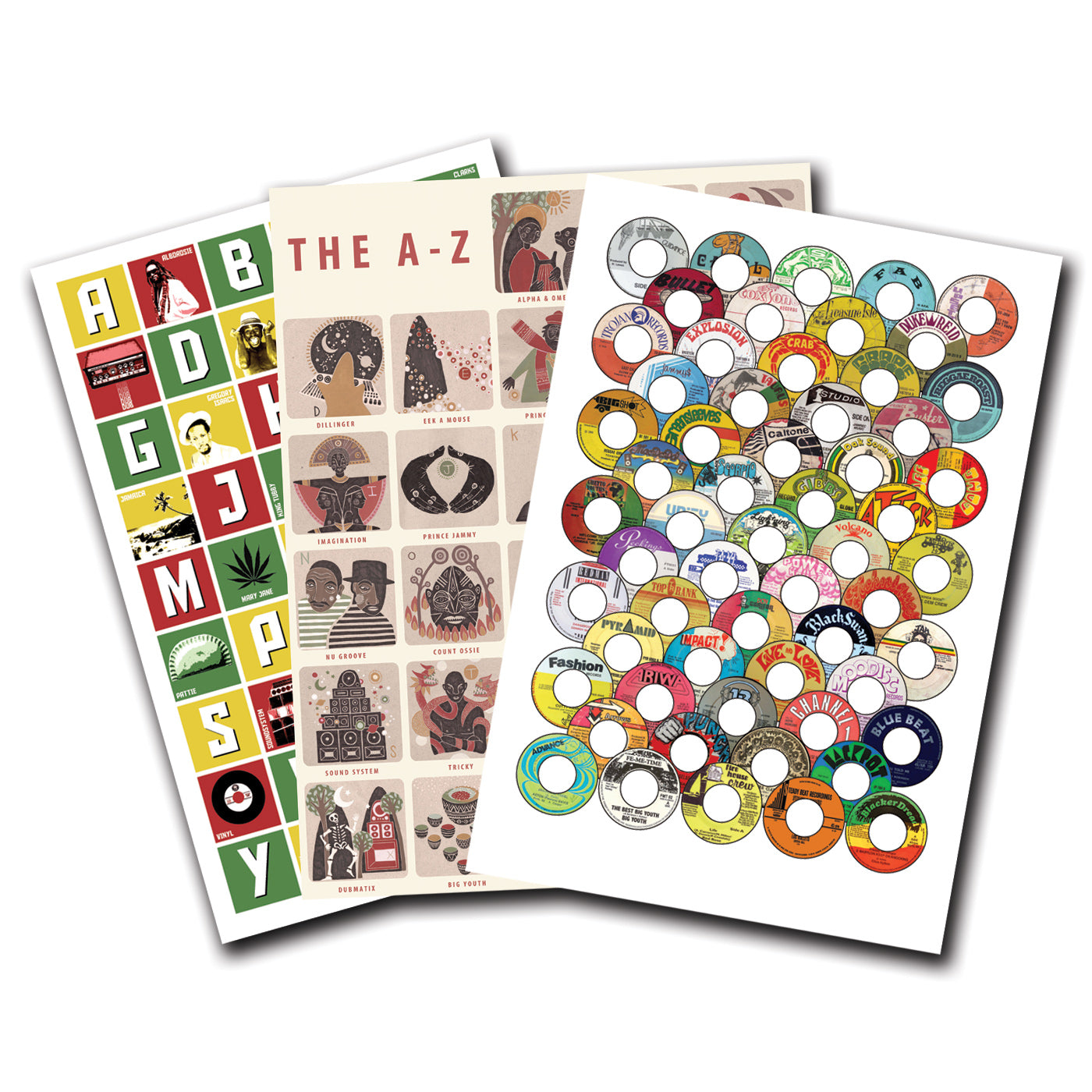 A to Z Of Reggae Print – Reggae Roast