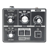Benidub DS01 Dub Siren top view - analogue reggae sound effects unit with control knobs